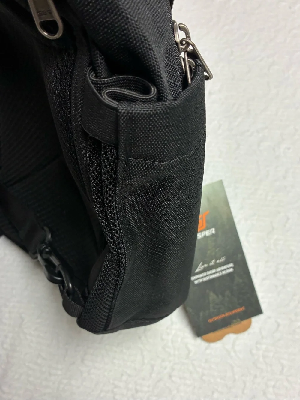 SKYSPER Ehiker6 Sling Bag RFID Anti-Theft Crossbody Bag Black